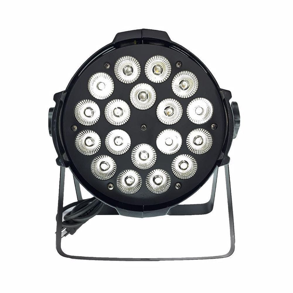 Kit 10 Par Led 18X15W 6 In 1 Rgbwa-Uv Indoor Onelight