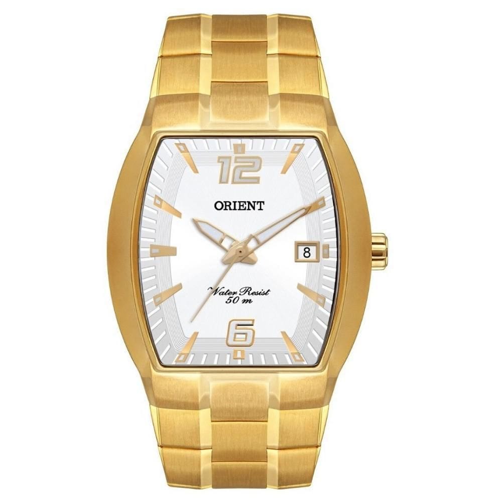 Relógio Orient GGSS1017 - Masculino, Dourado, Aço, 5 ATM