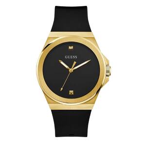 Relógio Guess Masculino Vinyl Gw0790G1 Preto