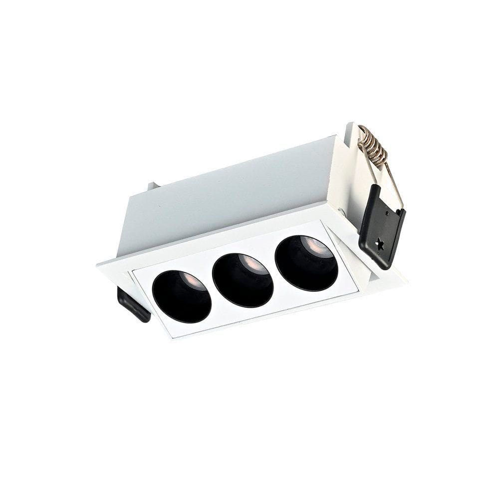 Spot de Embutir Nordecor Downlight Powerus Led Direcionável Alto IRC 90 6W Bivolt