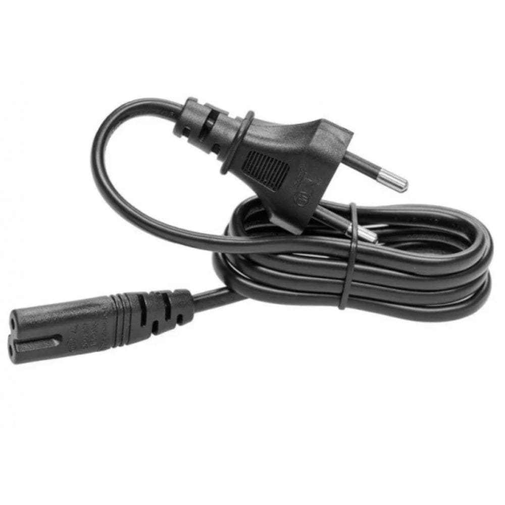Cabo de Energia Alimentação Força Bipolar Ps5 Ps4 E Ps3 Xbox Series S