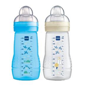 Kit 2 Mamadeira Mam Easy Active - 270Ml 2+ Meses