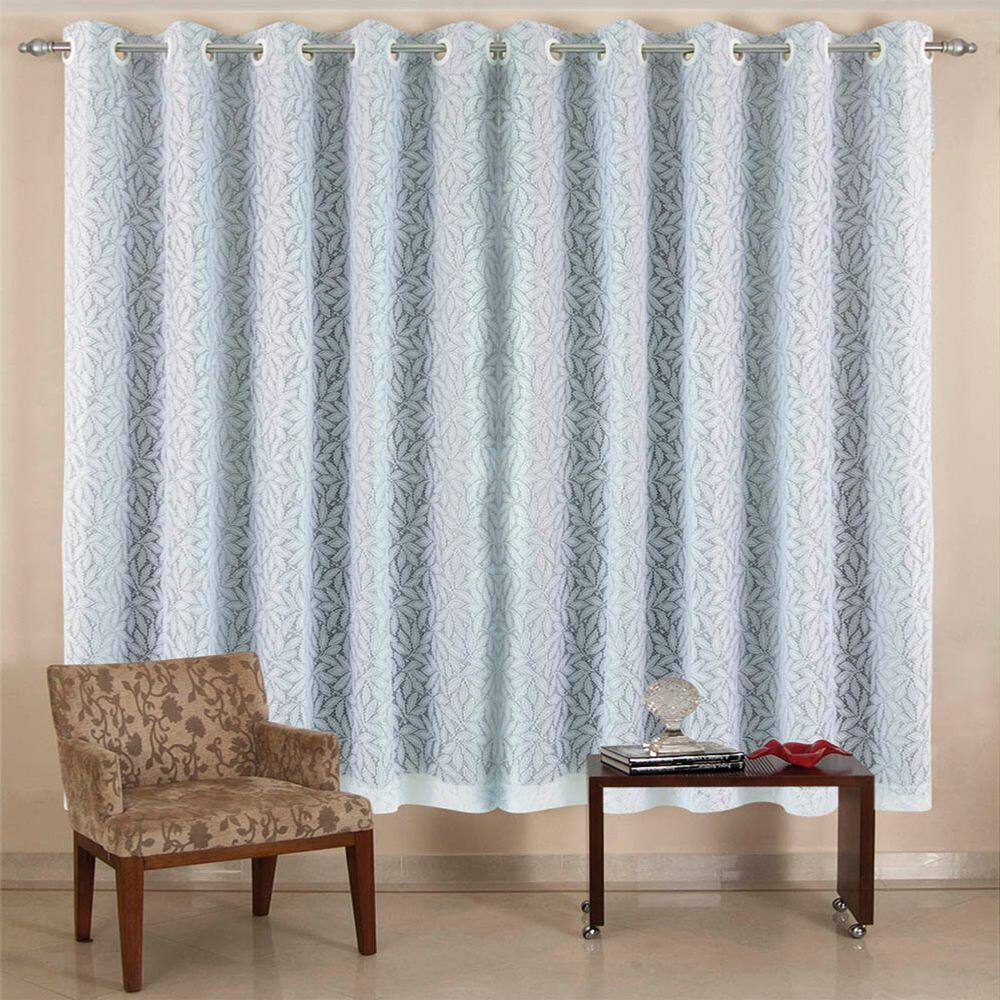 Cortina de Renda Nativa 3,00m x 1,80m Branco Cortilester