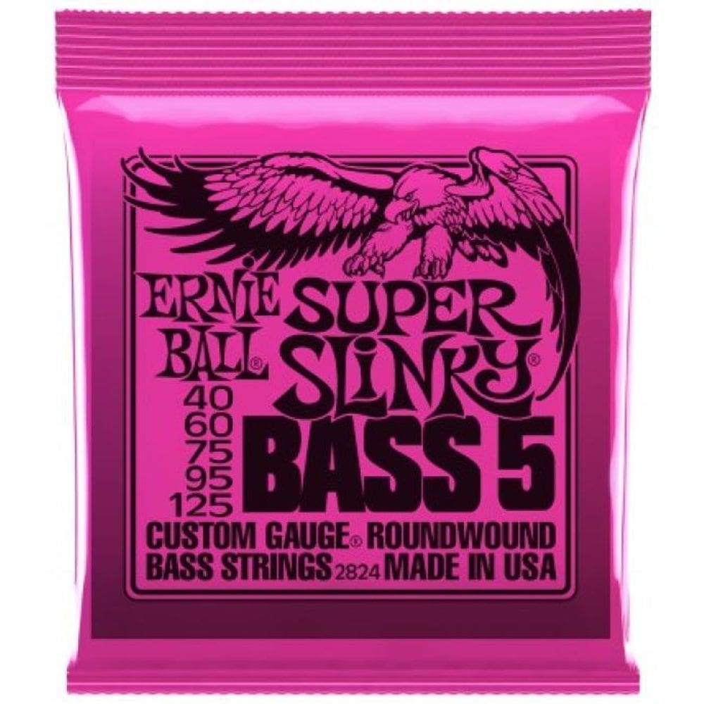 Encordoamento Baixo 5 Cordas 2824 Super Slinky 040 125