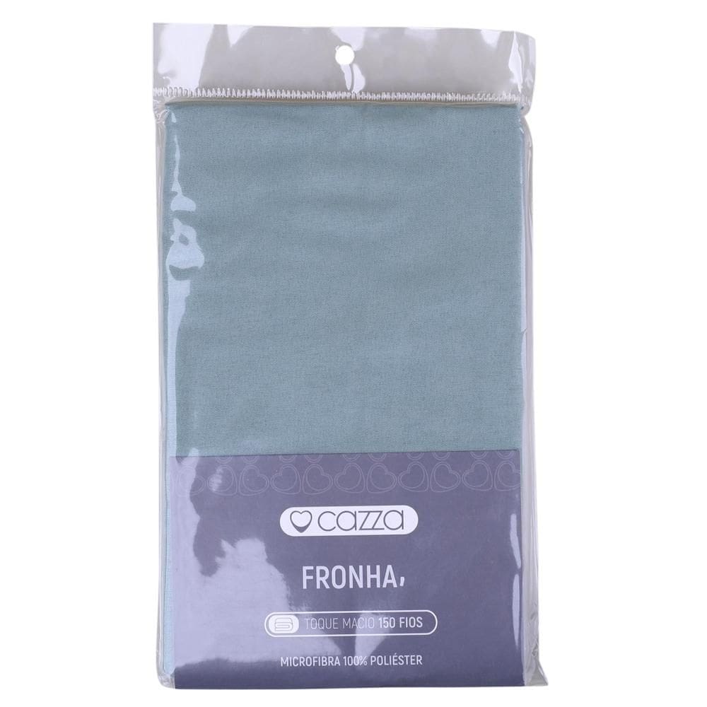 Fronha 50x70cm Microfibra 150 Fios Cazza Verde