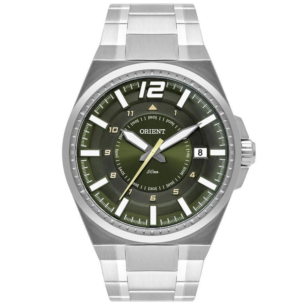 Relógio Orient Masculino Mbss1408 E2Sx Esportivo Prateado