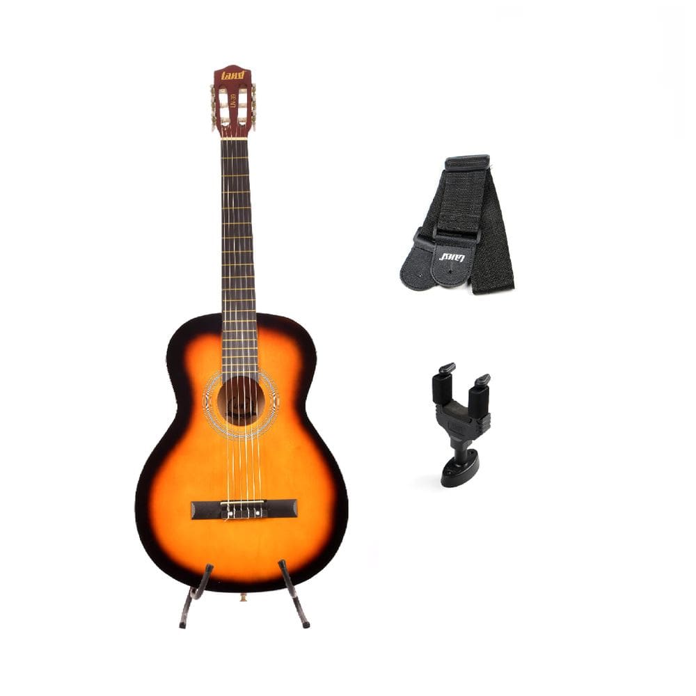 Violão Land Nylon Sunburst Ln-39 Suporte Pare Correia 150