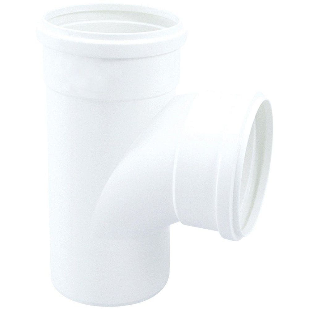 Te 90 Esgoto 1 150X150Mm Branco Krona