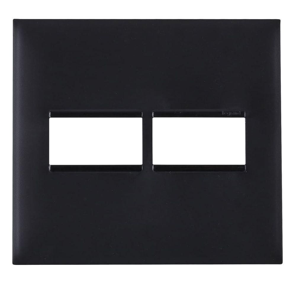 Placa 1+1 Posto 4x4 Preta 618511pt