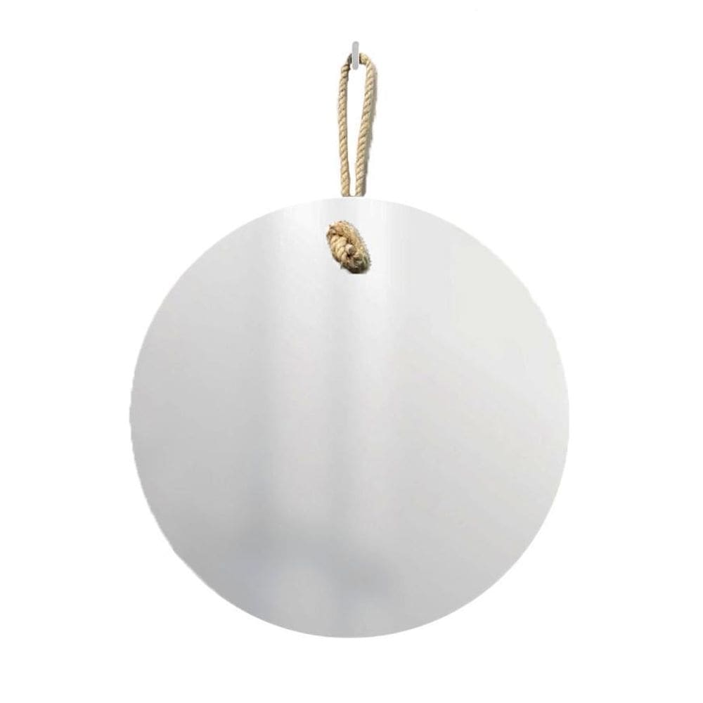 Espelho Decorativo Lina Alça Sisal Natural 50 Cm