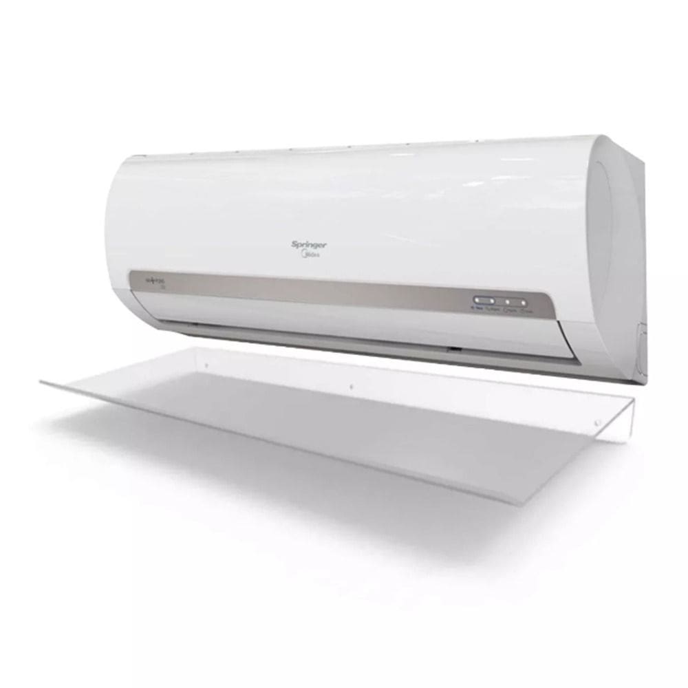 Defletor Acrílico p/ Ar Condicionado 100x36cm - Cima