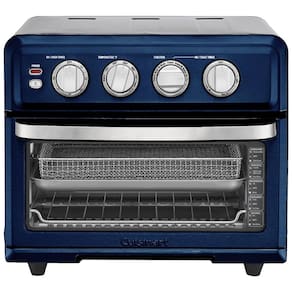 Forno Elétrico de Bancada 2 em 1 com Função de Assar e Grelhar, Aço Inox, 110V Cuisinart TOA 70NV, Azul