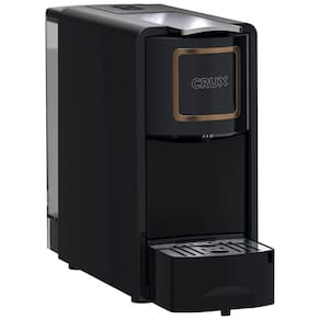 Máquina de Café Express com Tanque de Água Removível e Bandeja de Gotejamento, 110V, Crux, Preta