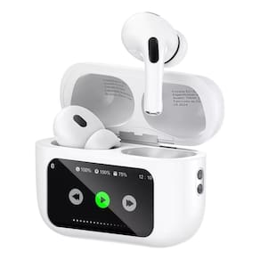 Fone A9pro Sem Fio Bluetooth V5.3 Touch Led Digital Com cancelamento de ruidos