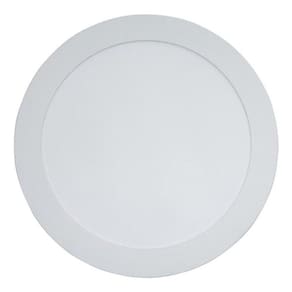 Painel Plafon LED de Sobrepor 21,9 cm Modaza Redondo 18W, Branco 6500K