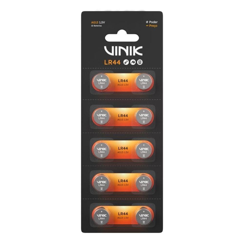 Bateria Alcalina Lr44 C-10 1.5v - Vb44b10