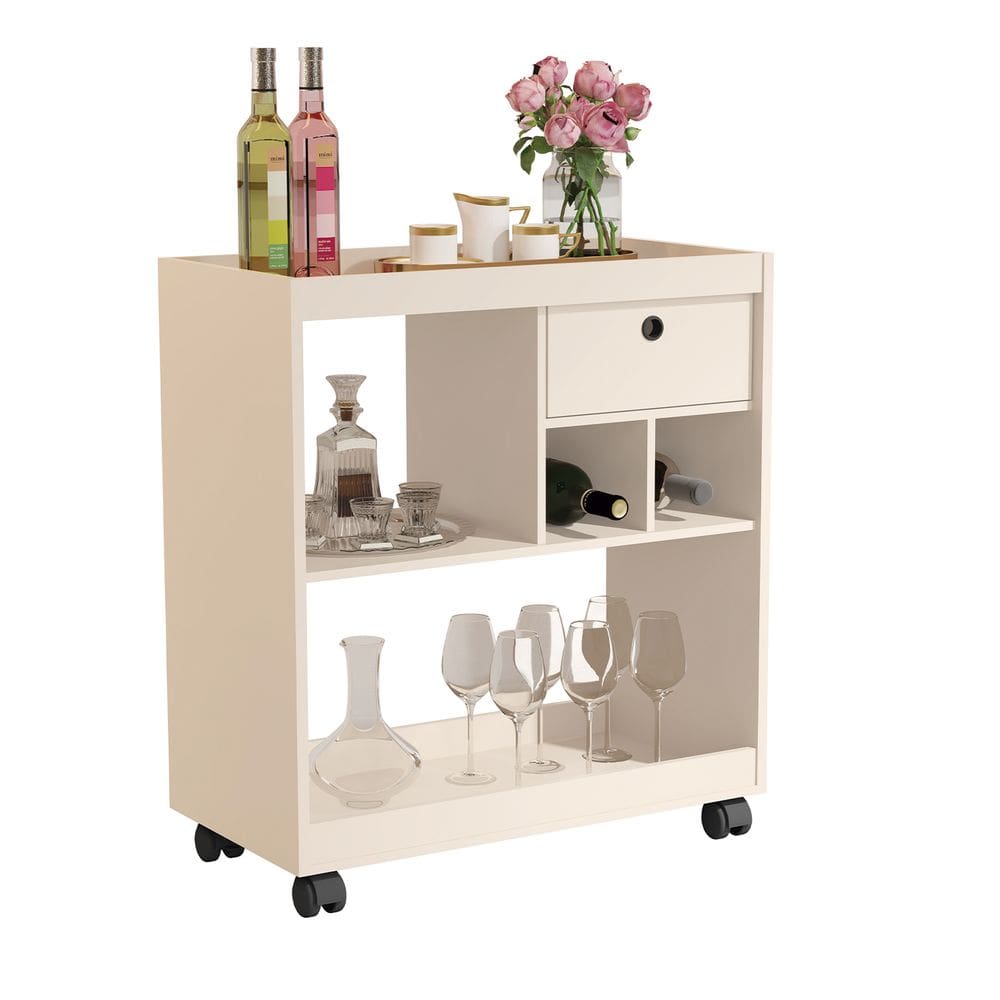 Buffet Aparador 4000 Off White - Moveis JB