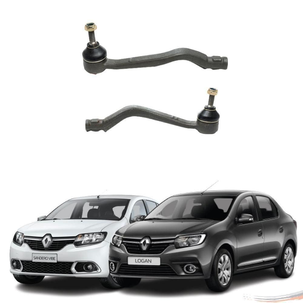 Par Terminal Direção Dir Esq Renault Logan Sandero Após 2007