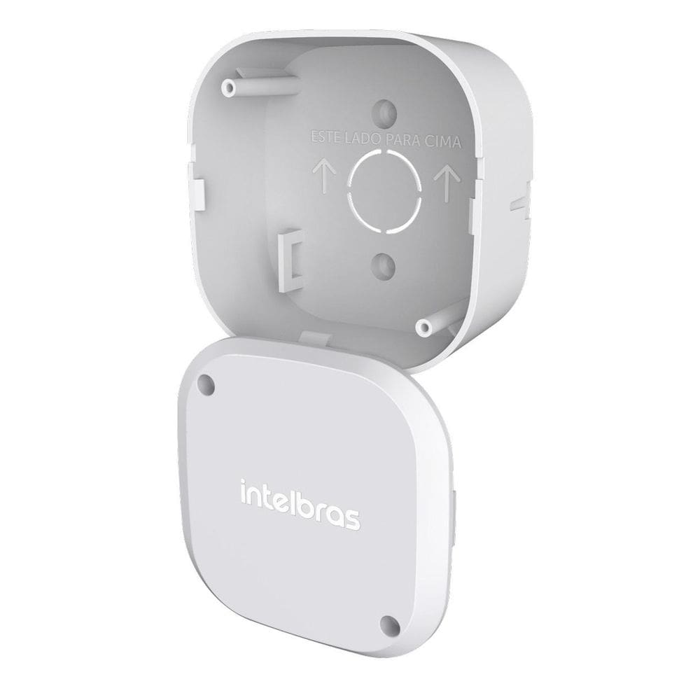 Caixa De Passagem Câmera Cftv Vbox 1100 Branca Intelbras