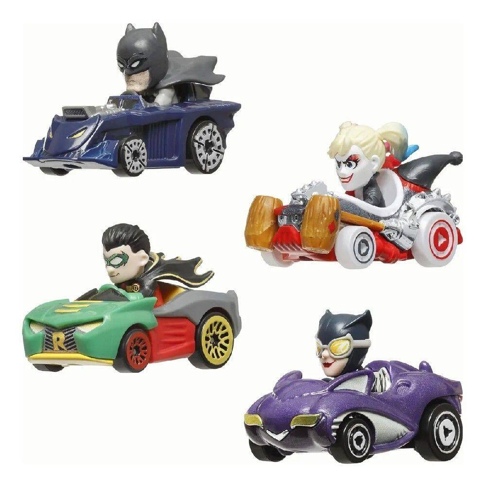 jasminetea 超名作カーバー★36㌅★CARVER✕ヤウ V4S4 Hot Wheels RacerVerse 4 Carros Batman - Mattel | Casas Bahia