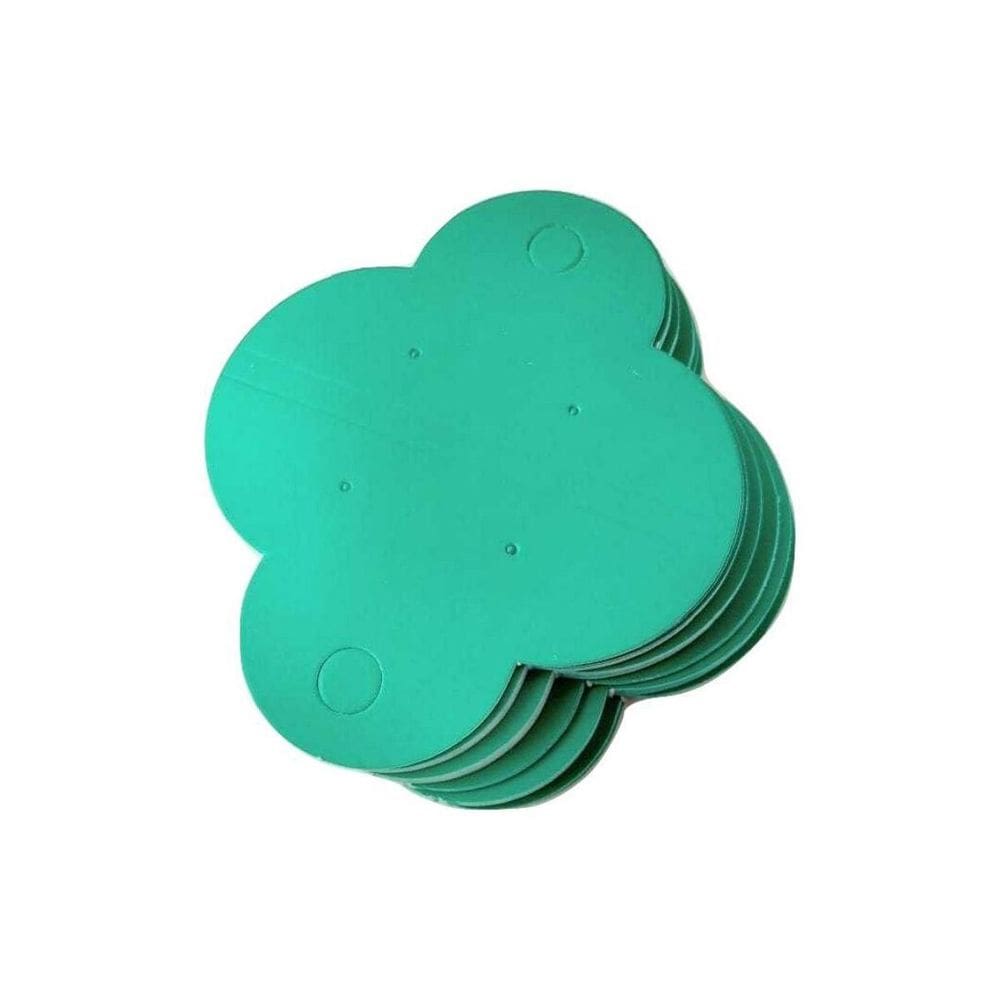 Kit 200 Tags Para Colar E Brinco Verde