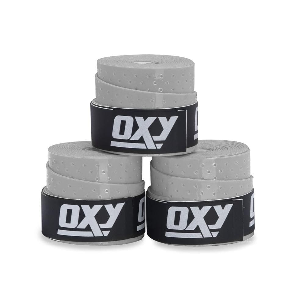 Overgrip Oxy Perforated Com 3 Unidades Cinza
