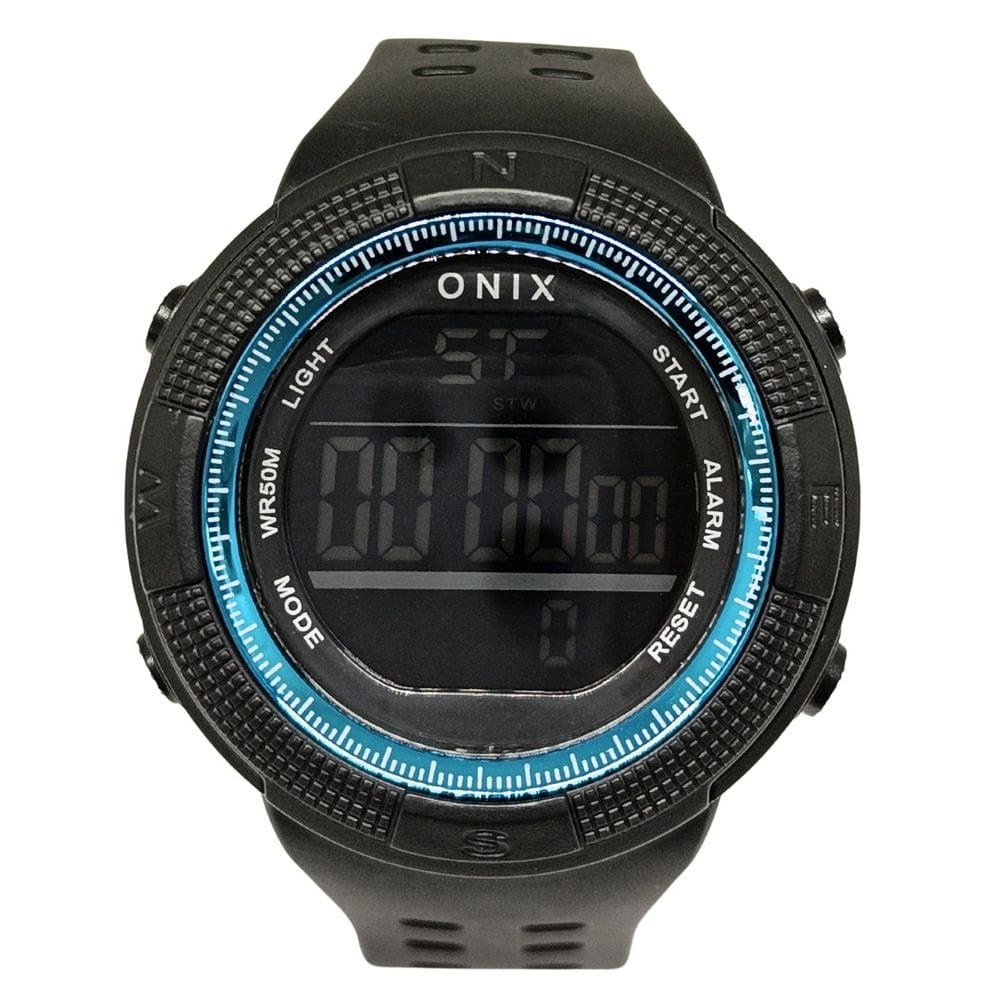 Relógio Masculino Onix Digital IT-396H(0186) Preto e Azul