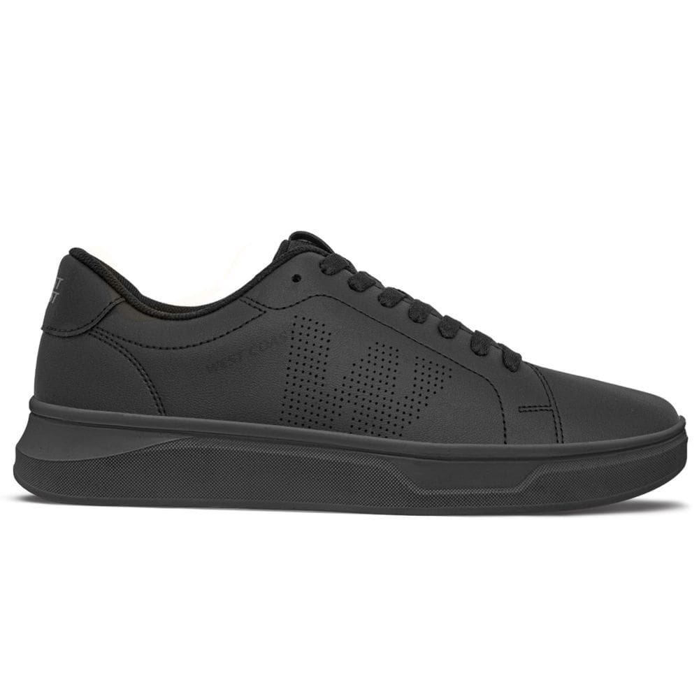 Tênis West Coast Unissex Sintético 172 Silver Black | Preto