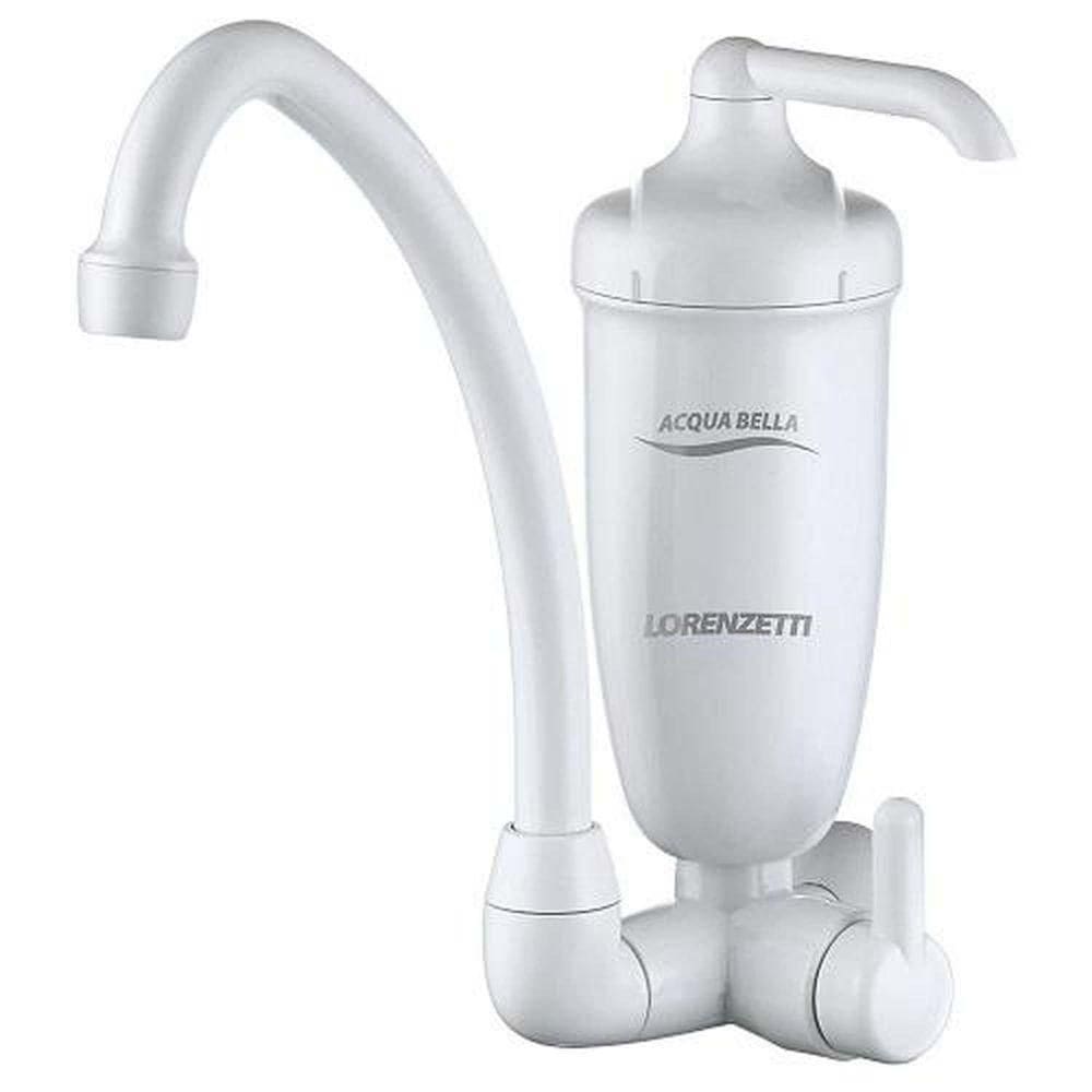 Torneira Filtro Acqua Bella Branca Parede Lorenzetti - Sku 14335