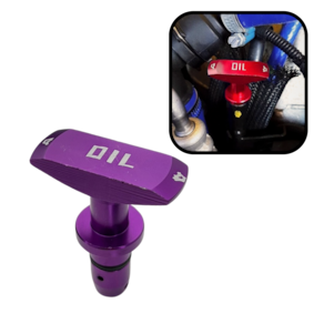 Puxador Vareta Óleo Motor Tuning Universal Roxo Automotivo M