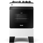 Fogão Consul 4 bocas Branco com mesa esmaltada - CFO4ZAB
