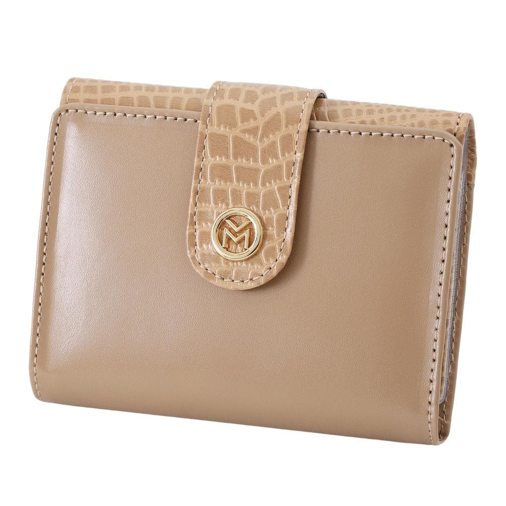 Carteira Feminina Couro Moedas Espelho Mariart 304
