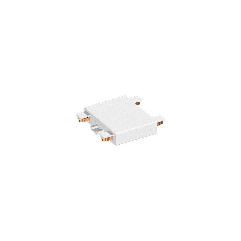 Emenda para Trilho Magnético Nordecor Magnetic Track Kay 6716 Reta Branco