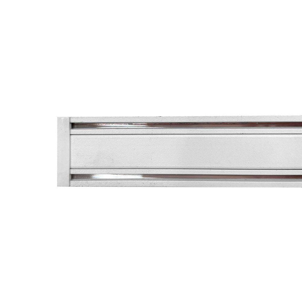 Trilho Magnético de Sobrepor Nordecor Magnetic Track Kay 6714 com 1 Metro Branco