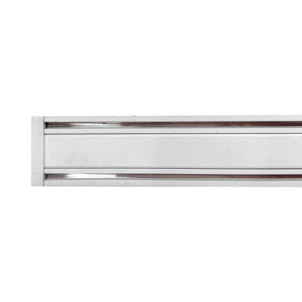 Trilho Magnético de Sobrepor Nordecor Magnetic Track Kay 6715 com 2 Metros Branco