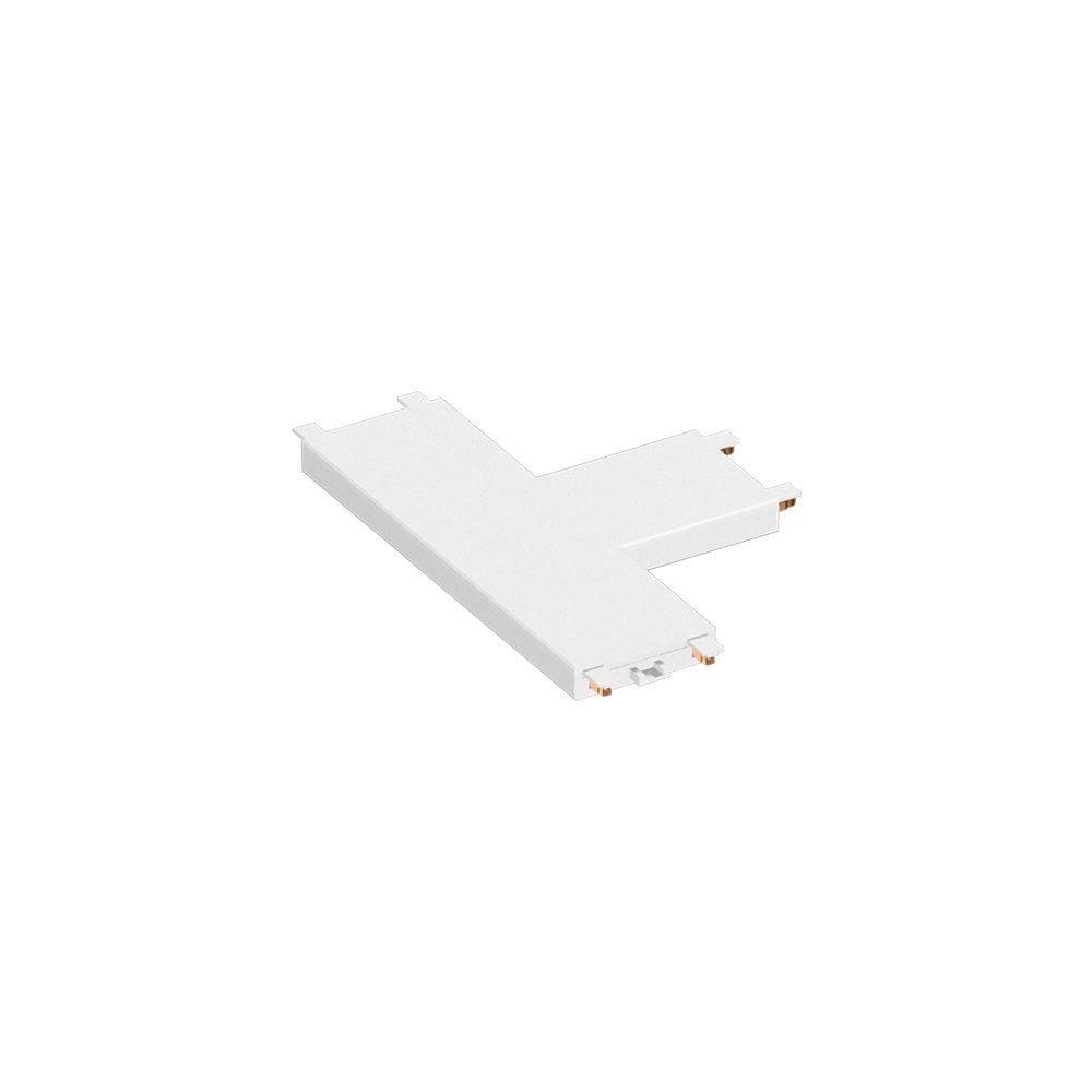 Emenda para Trilho Magnético Nordecor Magnetic Track Kay 6719 em T Branco