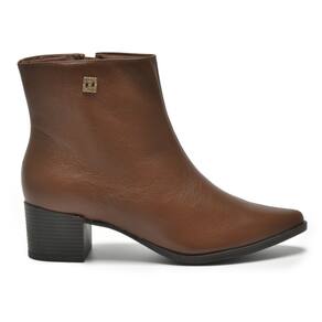 Bota Feminina De Bico Fino Via Marte 231-007-01