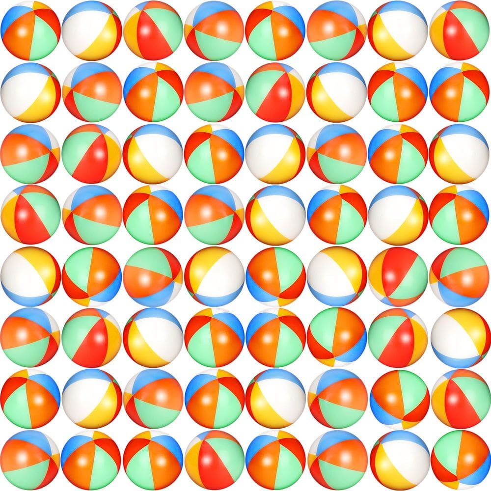 tensão Balls Oleitodh Beach 96 unidades Mini Relief 5 cm Rainbow