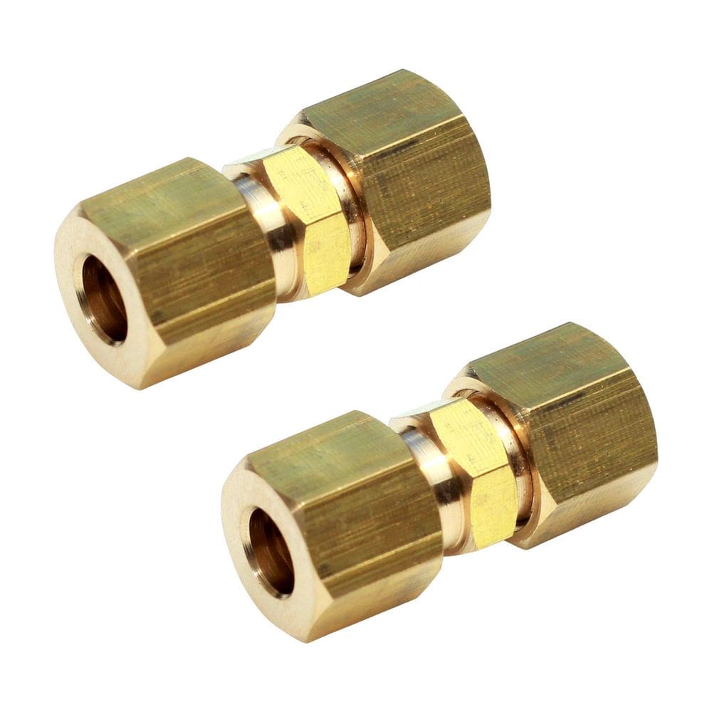 Encaixe de tubo de compressão para linha de água Ice Maker (pacote com 2)