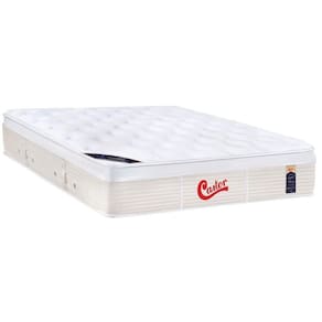 Colchão King Espuma Viscoelástico Visco Gel Molas Ensacadas Gold Star Vitagel Euro Pillow (193x203x32) - Castor