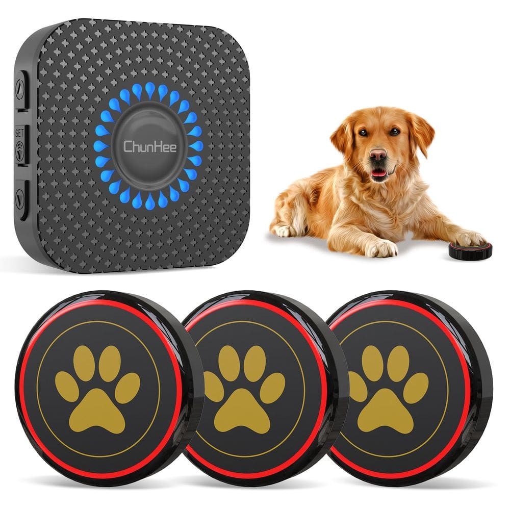 Campainha para cães ChunHee Smart Dog Bell com volume ajustável