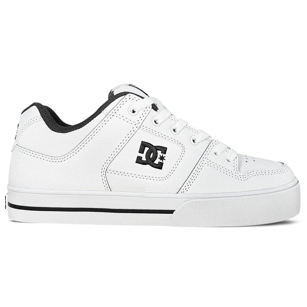 Tênis DC Shoes Unissex Couro Pure IMP Battleship | White