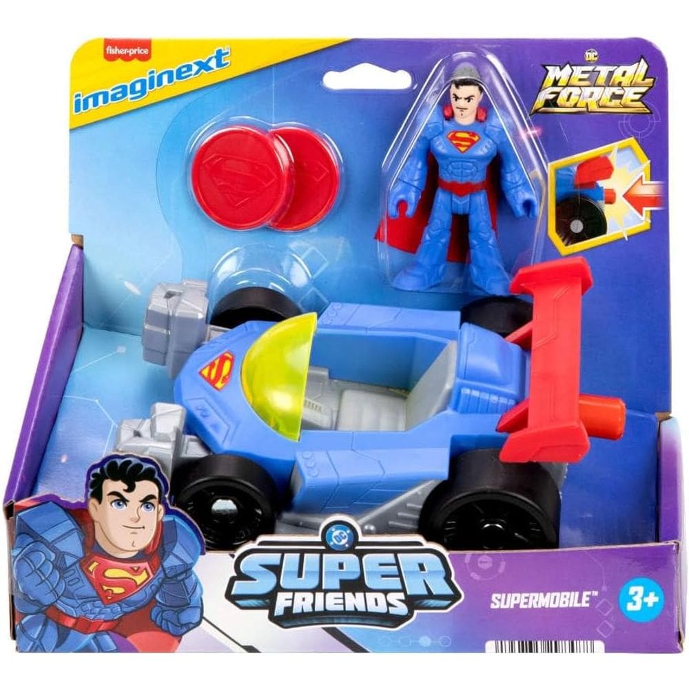 Imaginext Dc Super Friends Supermobile Jfj69 - Mattel