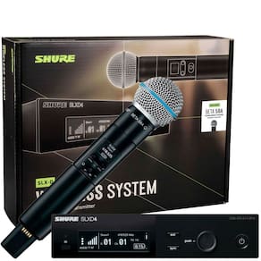 Microfone Sem Fio Shure Beta Slxd24/B58-G58