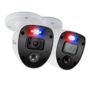 Câmera CCTV Swann Security 1080p Full HD com luzes intermitentes
