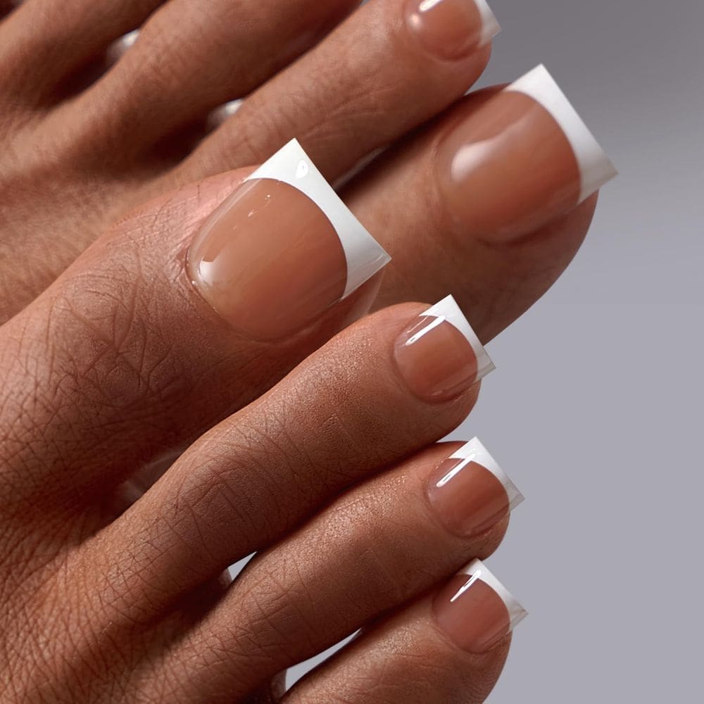 Pressione as unhas dos pés Brartbox Lamp-Curable Real Square Toe Nail