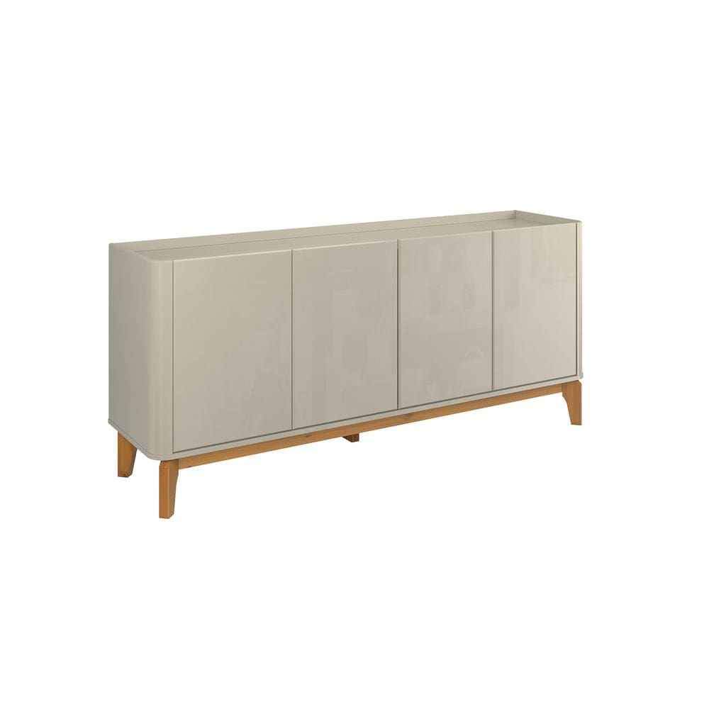 Buffet Aparador Flip 1.8 4 Portas Off White