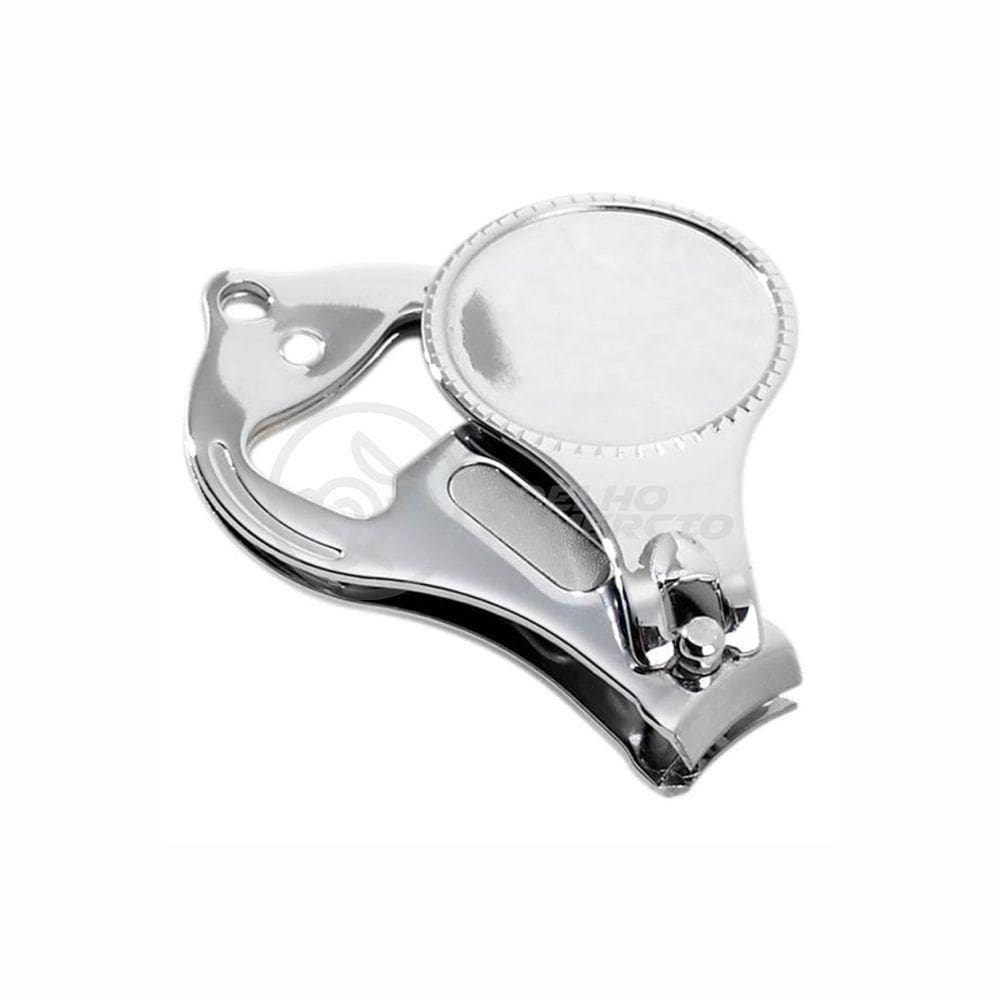 Kit 10 Cortador De Unha Com Lixa Pé Mão Aço Inox Abridor De Garrafa Chaveiro 3 Em 1 venda em lote Redondo