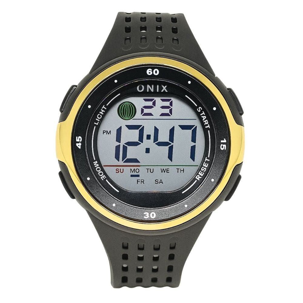Relógio Masculino Onix Digital IT-860A Preto e Dourado