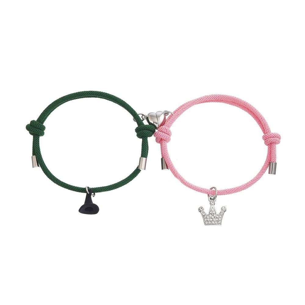 Pulseiras ZAOQIAN Elphaba Galinda Friendship Rhinestone Crown